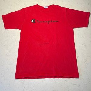 Champion red short sleeve T-shirt (Mens XL)- Great condition